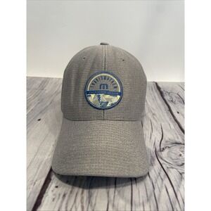 Men's Travis Mathew Gray The Farms Hat EUC- Ships in a Box